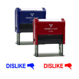 Vivid Stamp Dislike Business Self-Inking Rubber Stamps