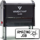 Vivid Stamp Amazing Job Self Inking Rubber Stamp