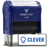 Vivid Stamp Clever Self-Inking Rubber Stamps