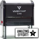 Vivid Stamp Amazing Effort! Stamps For Grading Self-Inking Rubber Stamps