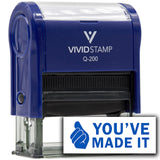 Vivid Stamp You’ve Made It Self-Inking Rubber Stamps