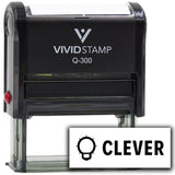 Vivid Stamp Clever Self-Inking Rubber Stamps