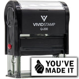 Vivid Stamp You’ve Made It Self-Inking Rubber Stamps