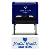 Vivid Stamp Mental Health Matters Medical Self-Inking Rubber Stamps