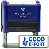 Vivid Stamp Good Effort Stamps For Grading Self-Inking Rubber Stamps