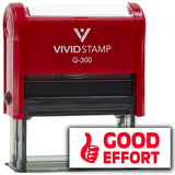 Vivid Stamp Good Effort Stamps For Grading Self-Inking Rubber Stamps