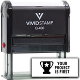 Vivid Stamp Your Project Is First Self-Inking Rubber Stamps