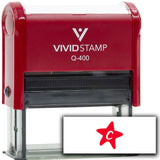 Vivid Stamp C Stamps For Grading Self-Inking Rubber Stamps