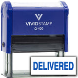 Vivid Stamp Delivered Self Inking Rubber Stamp