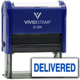 Vivid Stamp Delivered Self Inking Rubber Stamp