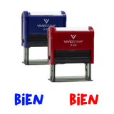 Vivid Stamp Bien Spanish School Self-Inking Rubber Stamps