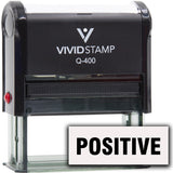 Positive Self-Inking Office Rubber Stamp