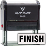 Finish Self-Inking Office Rubber Stamp