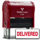 Vivid Stamp Delivered Self Inking Rubber Stamp