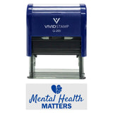 Vivid Stamp Mental Health Matters Medical Self-Inking Rubber Stamps