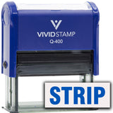 Strip Self-Inking Office Rubber Stamp