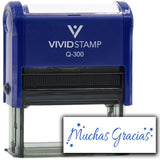Muchas Gracias Self-Inking Office Rubber Stamp