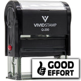 Vivid Stamp Good Effort Stamps For Grading Self-Inking Rubber Stamps
