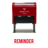 REMINDER Self Inking Rubber Stamp