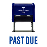 Classic "PAST DUE" Self Inking Rubber Stamp