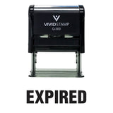 Expired Self Inking Rubber Stamp