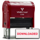 Downloaded Self-Inking Office Rubber Stamp