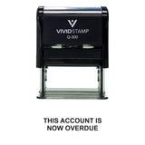 THIS ACCOUNT IS NOW OVERDUE Self Inking Rubber Stamp