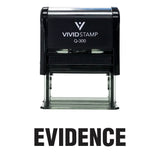 EVIDENCE Self Inking Rubber Stamp