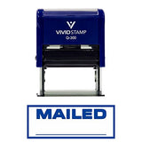 MAILED Self-Inking Office Rubber Stamp