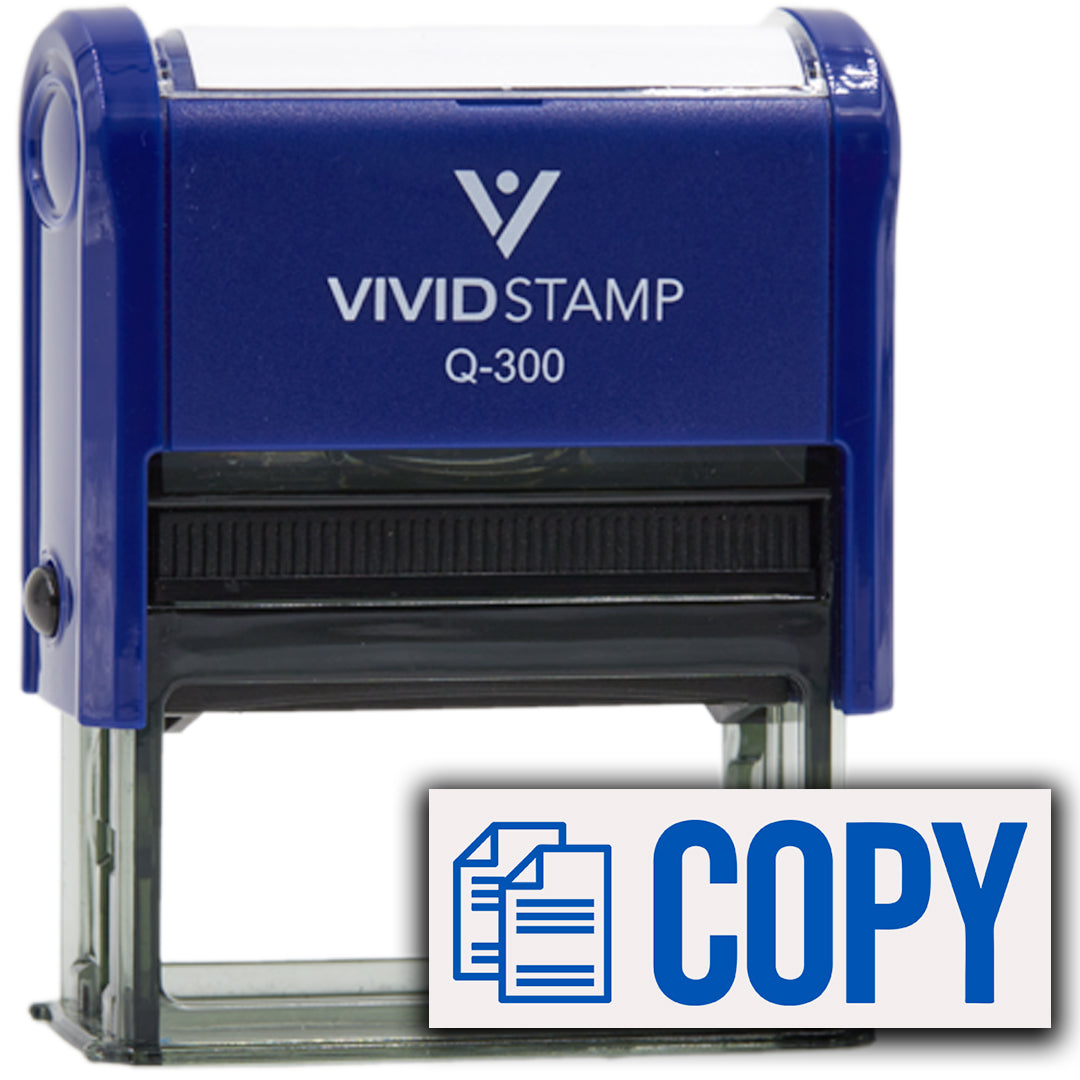 Paper Ink Stamp Copy (Papers) Self Inking Rubber Stamp – Vivid Stamp