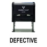 DEFECTIVE Self Inking Rubber Stamp