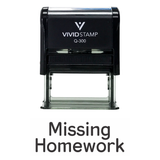 MISSING HOMEWORK Teacher Self-Inking Stamp