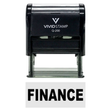 Finance Self-Inking Office Rubber Stamp