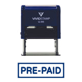 PRE-PAID Self-Inking Office Rubber Stamp