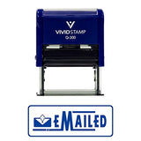 EMAILED Designer Office Self-Inking Office Rubber Stamp