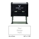 Vivid Stamp Q-300 Self-Inking Stamp - Black Body